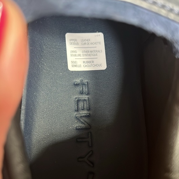 PUMA x Fenty Select Women’s Avanti L Fenty Leather Sneakers in Club Navy Size 9 - Picture 12 of 13